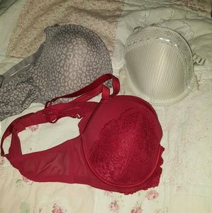 Bundle of 3 Size 38DD Bras